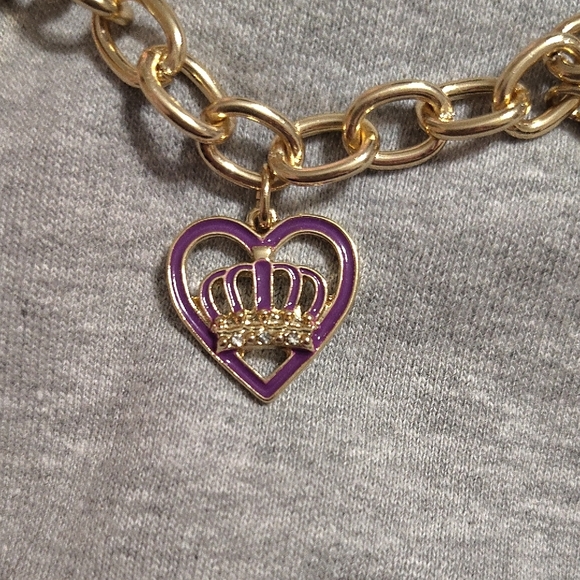 Juicy Couture Gold and Pink Charm Bracelet - Picture 8 of 13